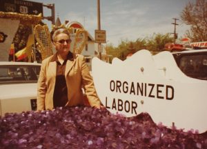 Joyce With Tulip Time Float