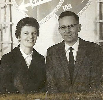 Lois Van Dahm With Husband 1965